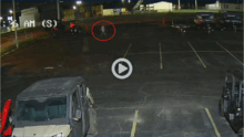 Survielance video footage